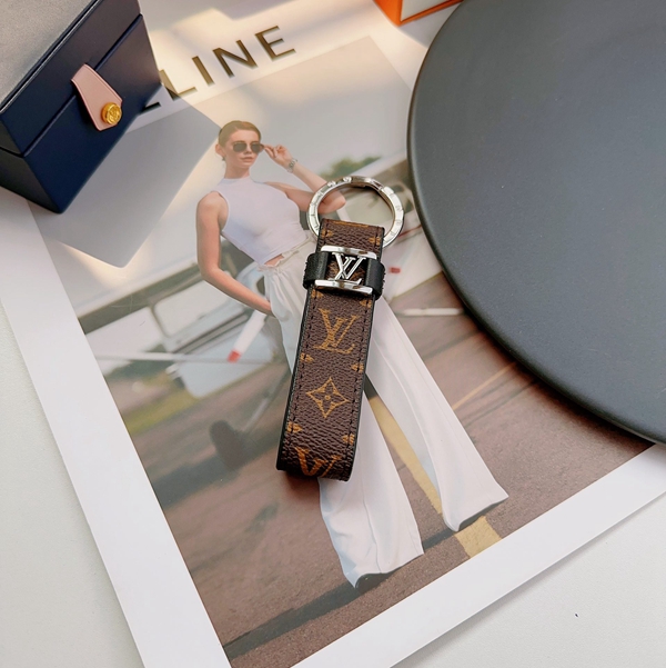 ブランドキーホルダー角部分ディテール